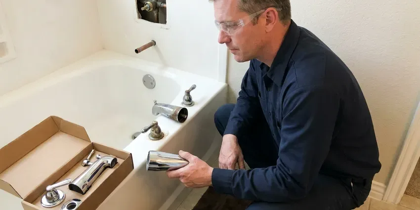 Local shower replacement by HGR Plumbing, Atlanta