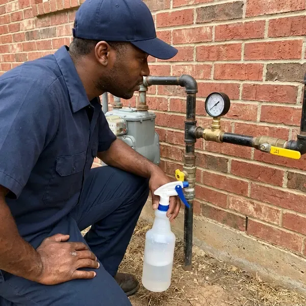 Local gas line repair by HGR Plumbing, Atlanta, GA