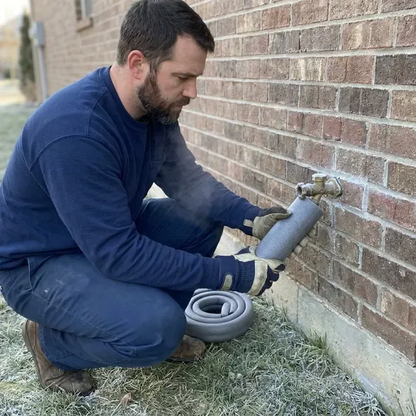 HGR Plumbing technician providing plumbers for frozen pipes in Atlanta, GA