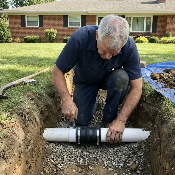 Professional sewer line replacement, Atlanta, GA