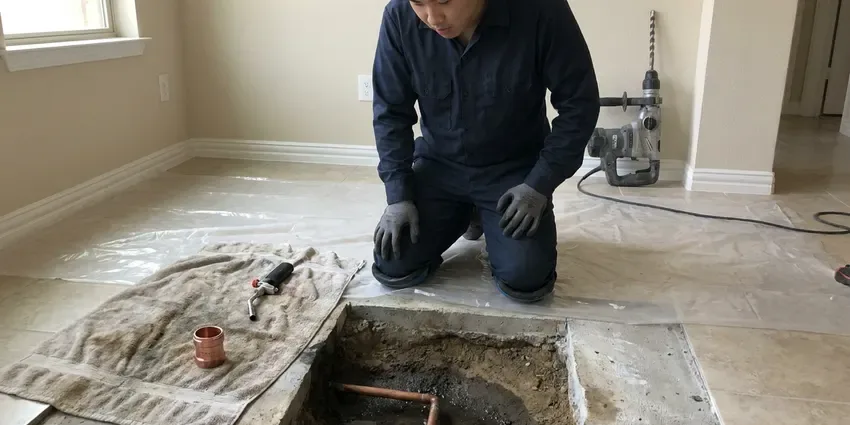 Local gas leak repair by HGR Plumbing, Atlanta