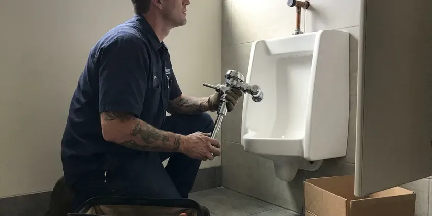 HGR Plumbing technician providing faucet repair in Atlanta